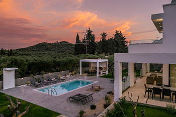 private pool villa tsilivi zakynthos